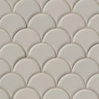 Costa Allegra Floor and Wall Mosaic in Cinder