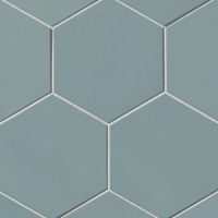 Costa Allegra 8" x 8" x 3/8" Floor and Wall Tile in Tide