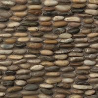 Hemisphere Floor and Wall Mosaic in Kona Sands