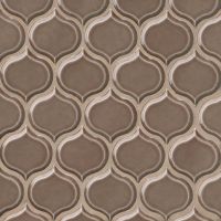 Provincetown 3-1/16" x 2-7/8" Wall Mosaic in Brewster Brown