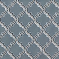 Provincetown 5-1/8" x 4-1/16" Floor and Wall Mosaic in Harbor Blue