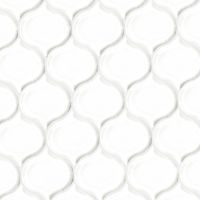Provincetown 3-1/16" x 2-7/8" Wall Mosaic in Porch White