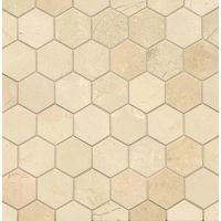 Crema Marfil Select 2" x 2" Wall Mosaic