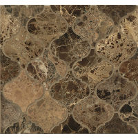 Emperador Dark Wall Mosaic