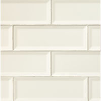 Adamas 4" x 12" x 3/8" Wall Tile in Albus
