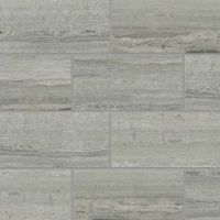 Classic 2.0 12" x 24" x 3/8" Floor and Wall Tile in Travertino Grigio
