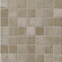 Cemento 1-1/2" x 1-1/2" Floor and Wall Mosaic in Titan