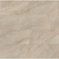 Stone Mountain 12" x 24" x 3/8" Floor and Wall Tile in Alabaster