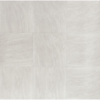 Yosemite 24" x 24" x 3/8" Floor and Wall Tile in Silver