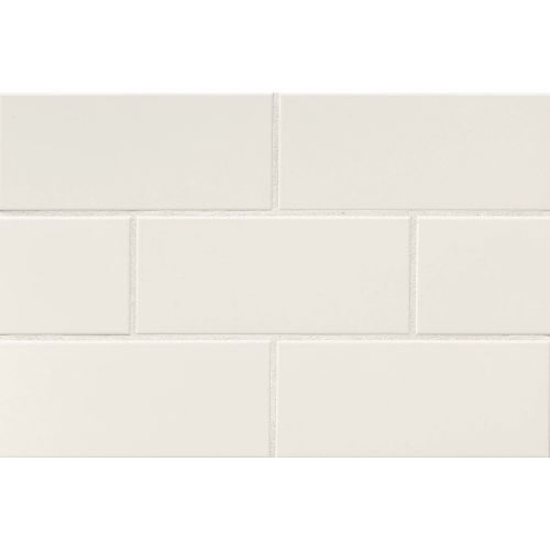 Traditions 4" x 10" x 1/4" Wall Tile in Biscuit