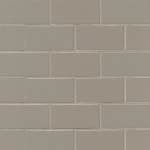 Traditions 3" x 6" x 1/4" Wall Tile in Taupe