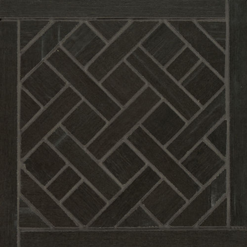 Barrique Floor and Wall Mosaic in Noir