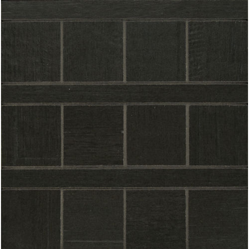 Barrique Floor and Wall Mosaic in Noir