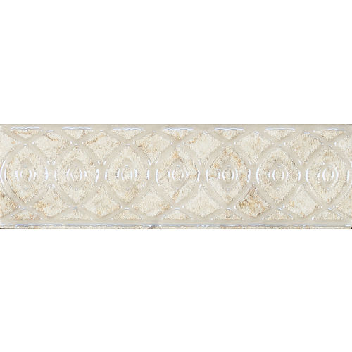Forge 2" x 6.5" Floor & Wall Listello in White