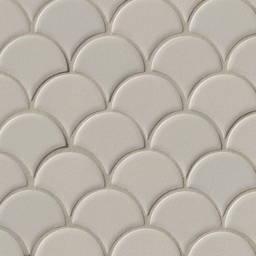 Costa Allegra Floor and Wall Mosaic in Cinder