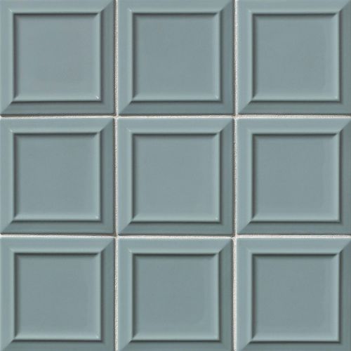 Costa Allegra 6" x 6" x 5/16" Decorative Tile in Tide