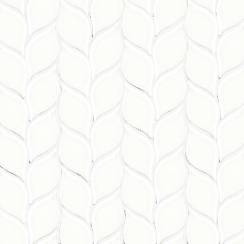 Provincetown 2-13/16" x 1-7/16" Floor & Wall Mosaic in Porch White