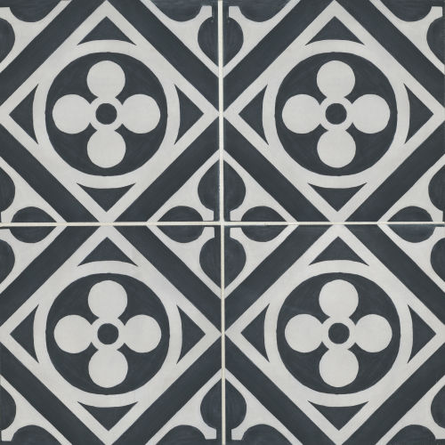 Chateau 12" x 12" x 1/4" Decorative Tile in Canvas Ocean