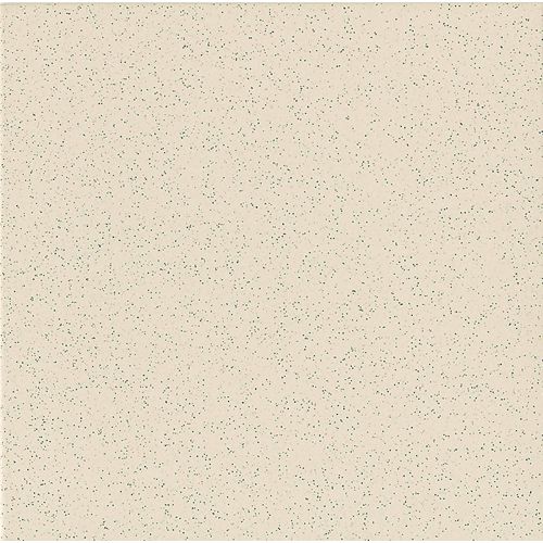Elements 12" x 12" x 3/8" Floor and Wall Tile in Super White - Mottled