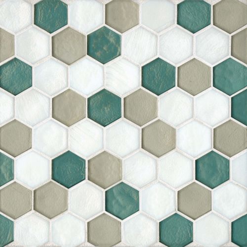 Kahakai Floor & Wall Mosaic in Rongo