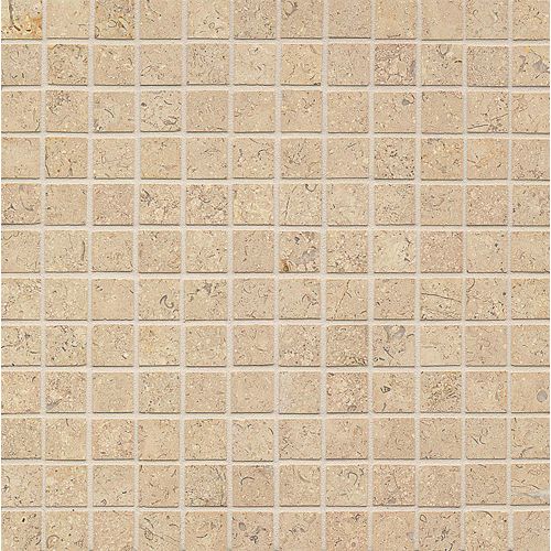Burlap 1" x 1" Floor & Wall Mosaic