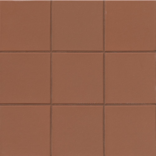 Metropolitan 6" x 6" x 1/2" Floor and Wall Tile in Mayflower Red
