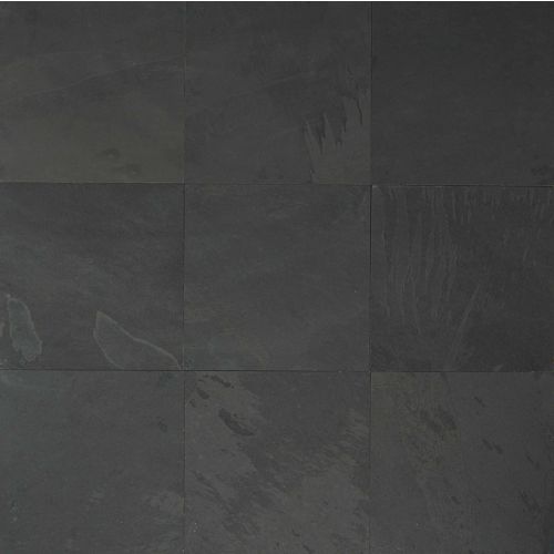 Black Pearl 16" x 16" x 3/8" Floor and Wall Tile
