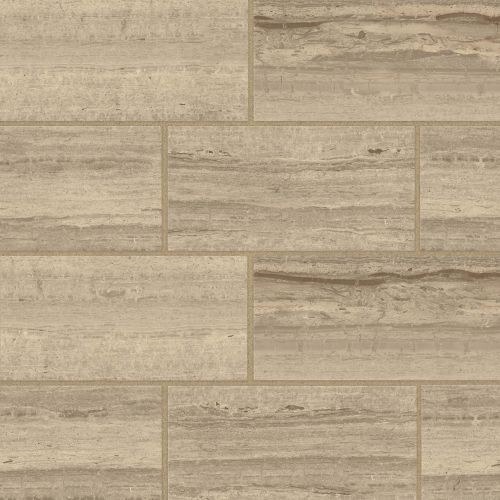 Classic 2.0 12" x 24" x 3/8" Floor and Wall Tile in Travertino Chiaro