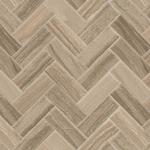 Highland 2" x 2" Floor and Wall Mosaic in Beige