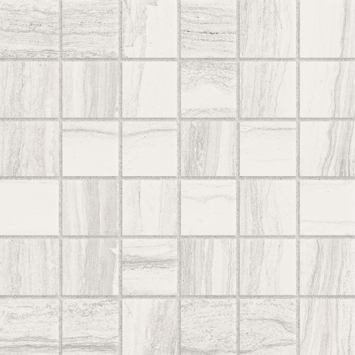 Highland 2" x 2" Floor & Wall Mosaic in White