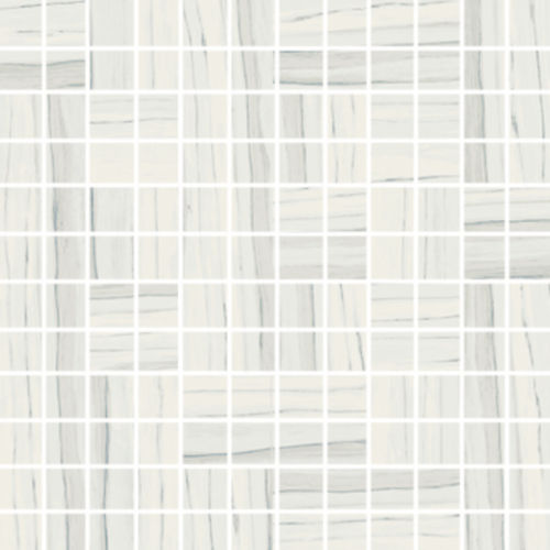 Zebrino 1" x 1" Floor & Wall Mosaic in Michelangelo