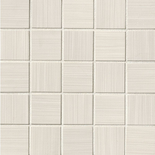 City Scene 2" x 2" Floor & Wall Mosaic in White