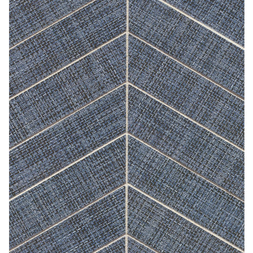 Dagny 2" x 6" Floor & Wall Mosaic in Denimun