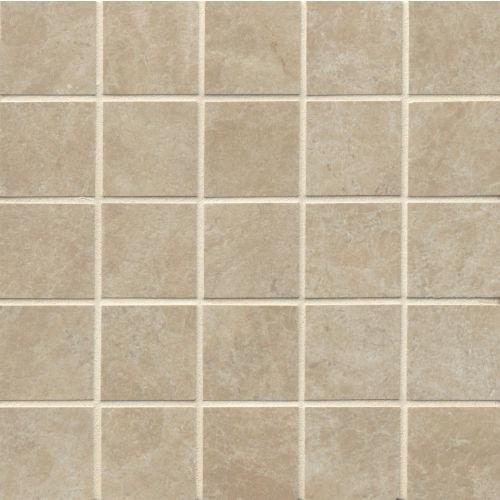 Indiana Stone 2" x 2" Floor & Wall Mosaic in Beige