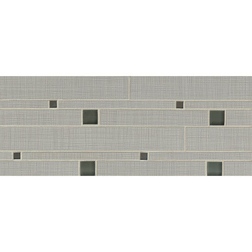 Linen Floor & Wall Mosaic in Pearl