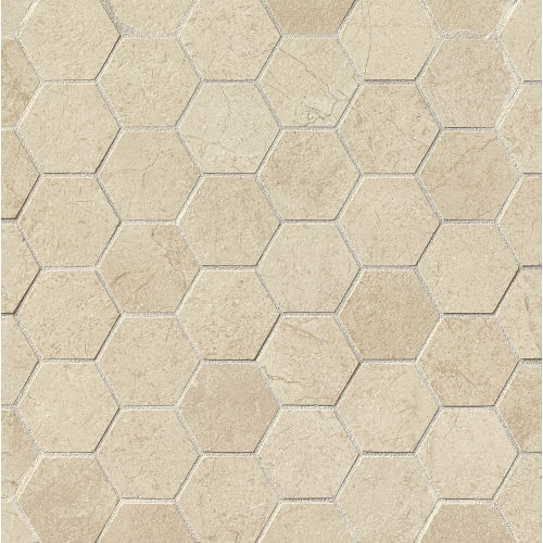 Marfil 2" x 2" Floor & Wall Mosaic in Bianco