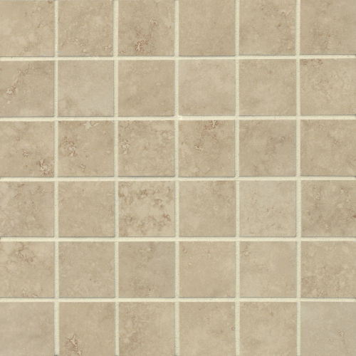 Roma 2" x 2" Floor and Wall Mosaic in Almond