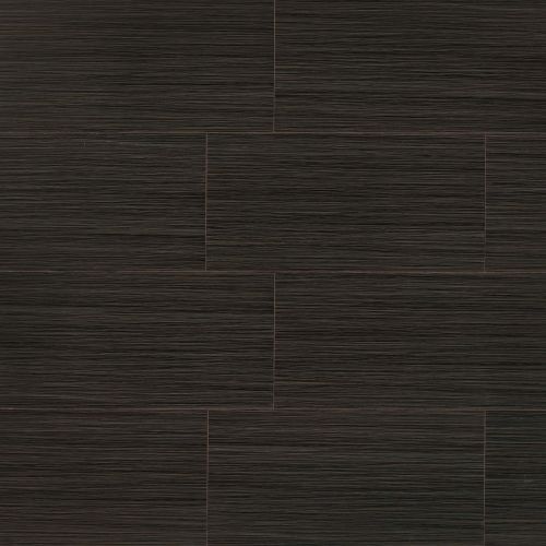 Runway 12" x 24" x 3/8" Floor and Wall Tile in Ebony