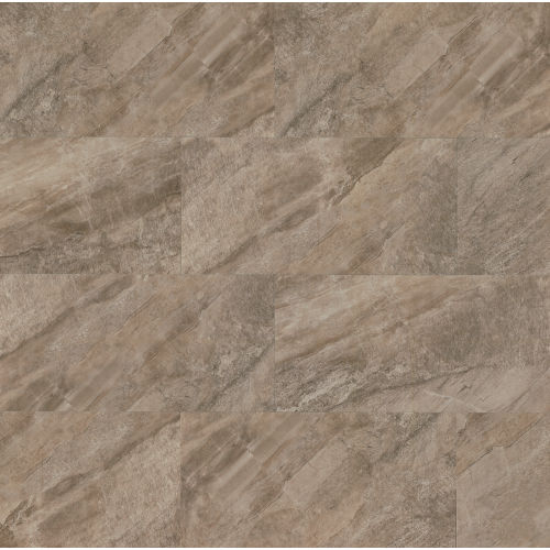 Stone Mountain 12" x 24" x 3/8" Floor and Wall Tile in Taupe