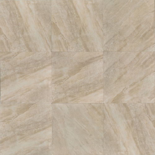 Stone Mountain 24" x 24" x 3/8" Floor and Wall Tile in Alabaster