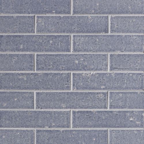Uptown 2.5" x 9.5" x 3/8" Floor and Wall Tile in Blue