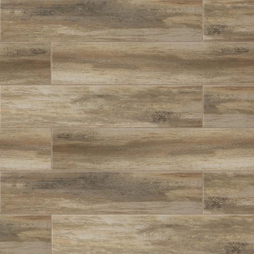 Distressed 8" x 48" Floor & Wall Tile in Ciliegia