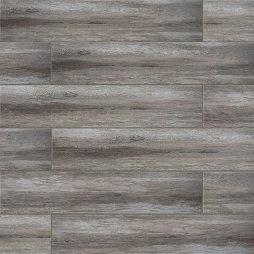 Distressed 8" x 36" Floor & Wall Tile in Argento