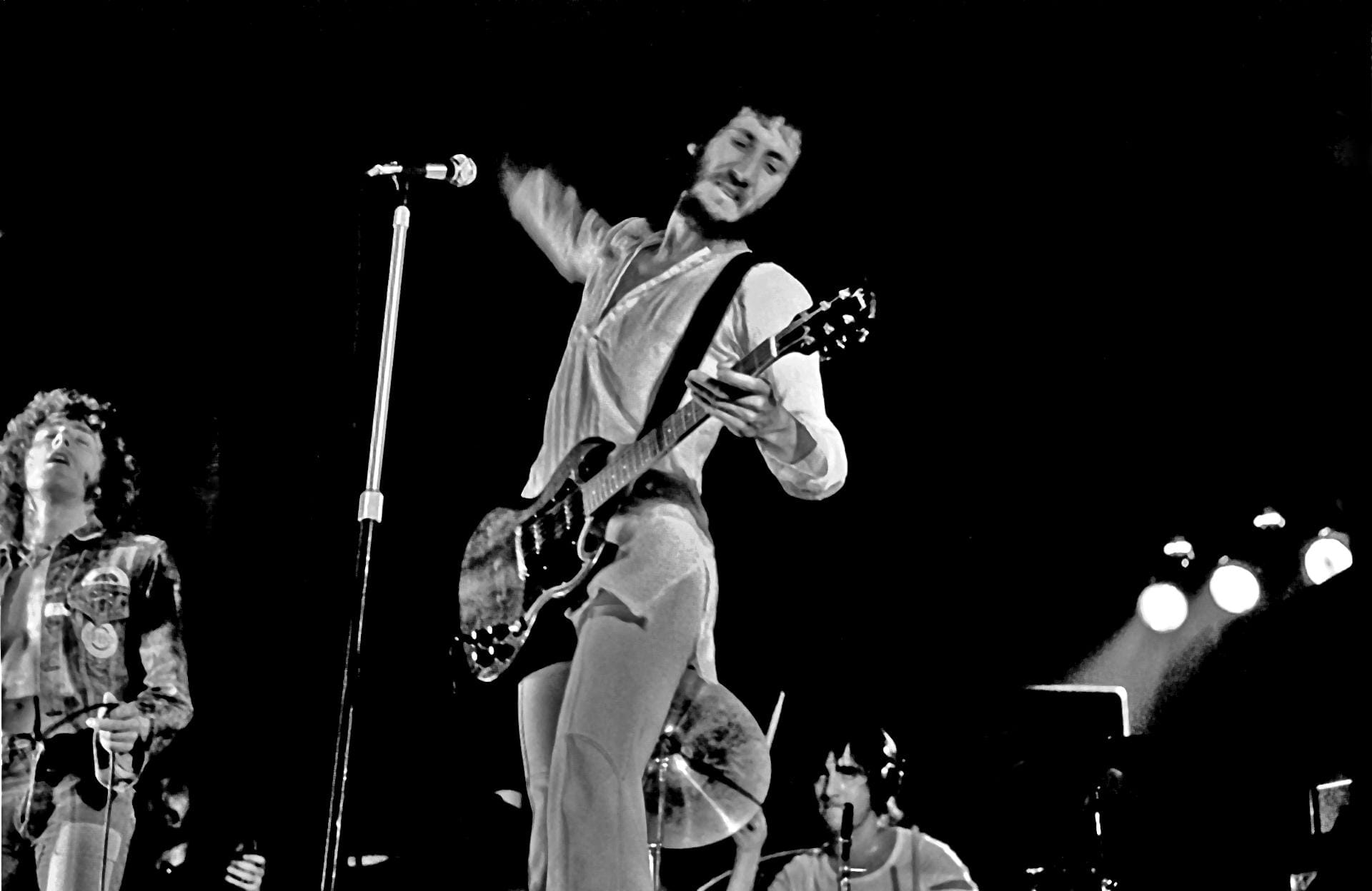The Who performing in Hamburg in 1972
