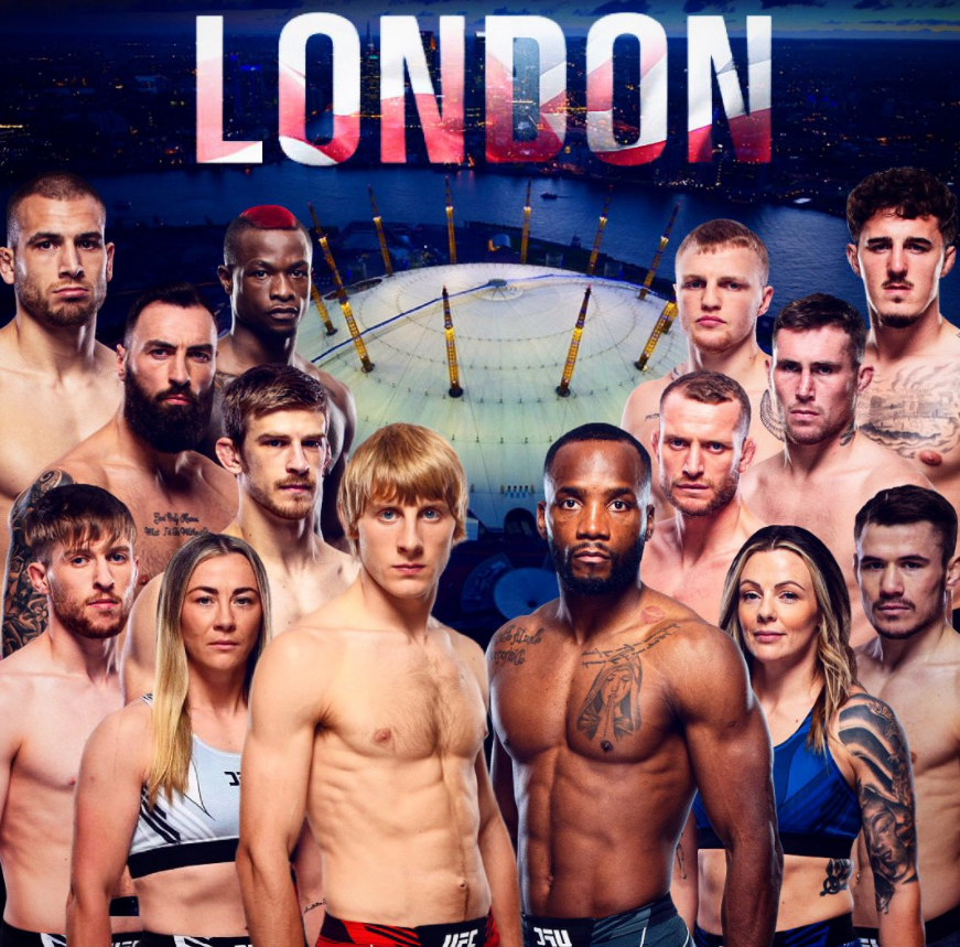 UFC London 2022 Fight Card, Date, Time & How to Watch Live