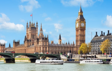 迷人的游记英国&爱尔兰游览威斯敏斯特宫和英国伦敦大笨钟