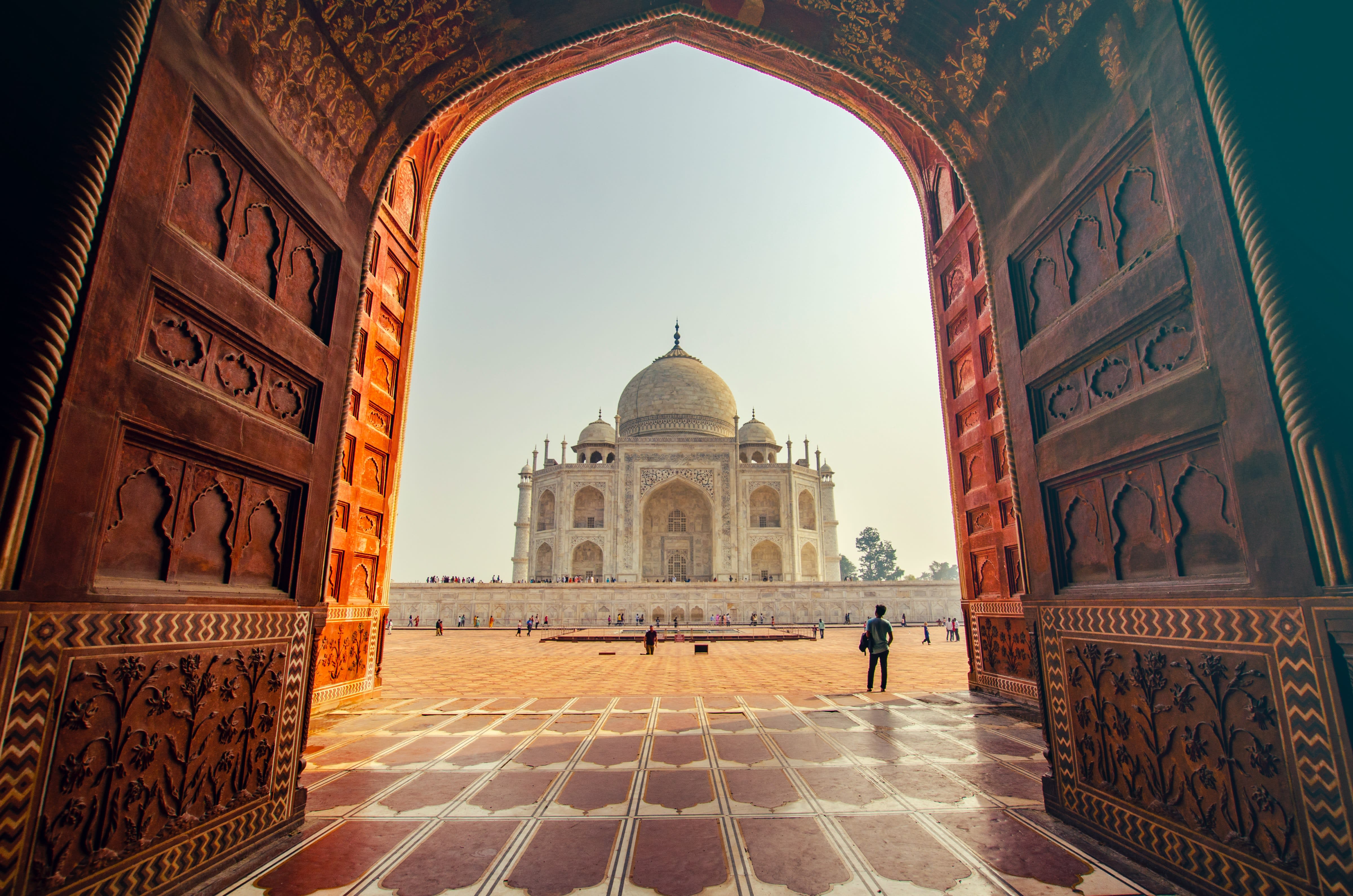 Taj Mahal en inde