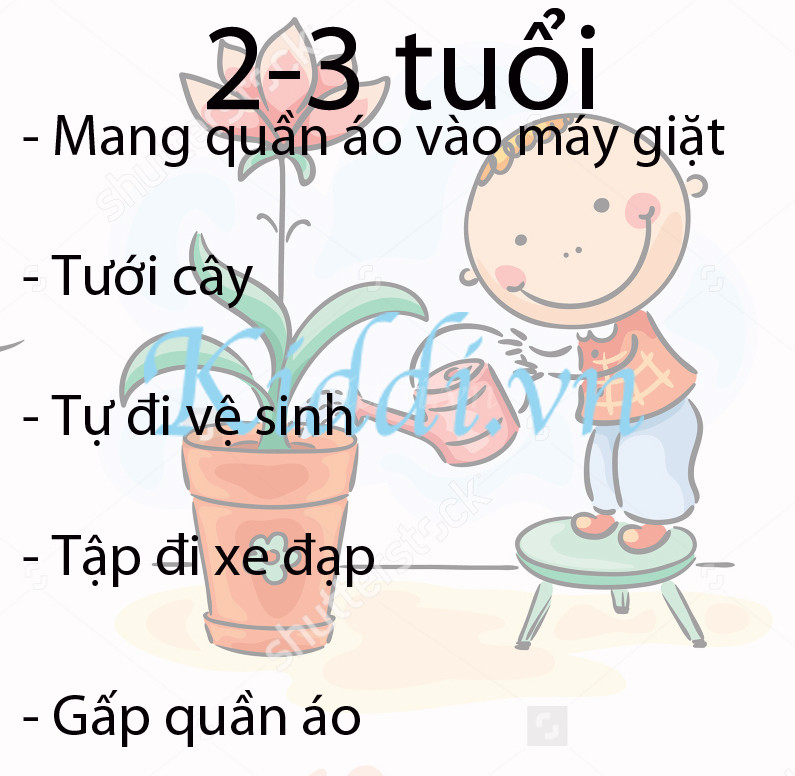 Nhấn vào ảnh để phóng to Để bé làm việc nhà: nên hay không nên ?
