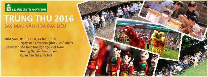 Trung Thu 2016 - Sắc màu văn hóa Bạc Liêu