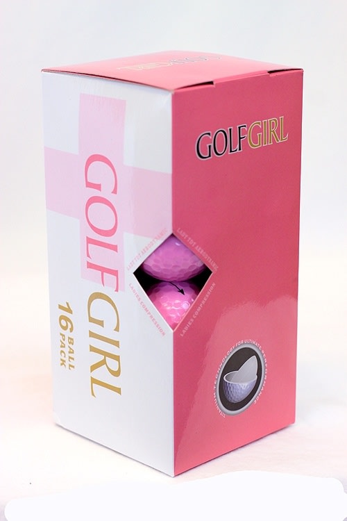 16 GOLF GIRL Ladies Golf Balls - Pink